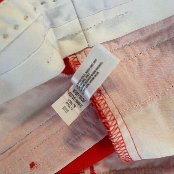 Gap Pants Modern Boot Cut Trousers Festive Orange 4A - Picture 8 of 12